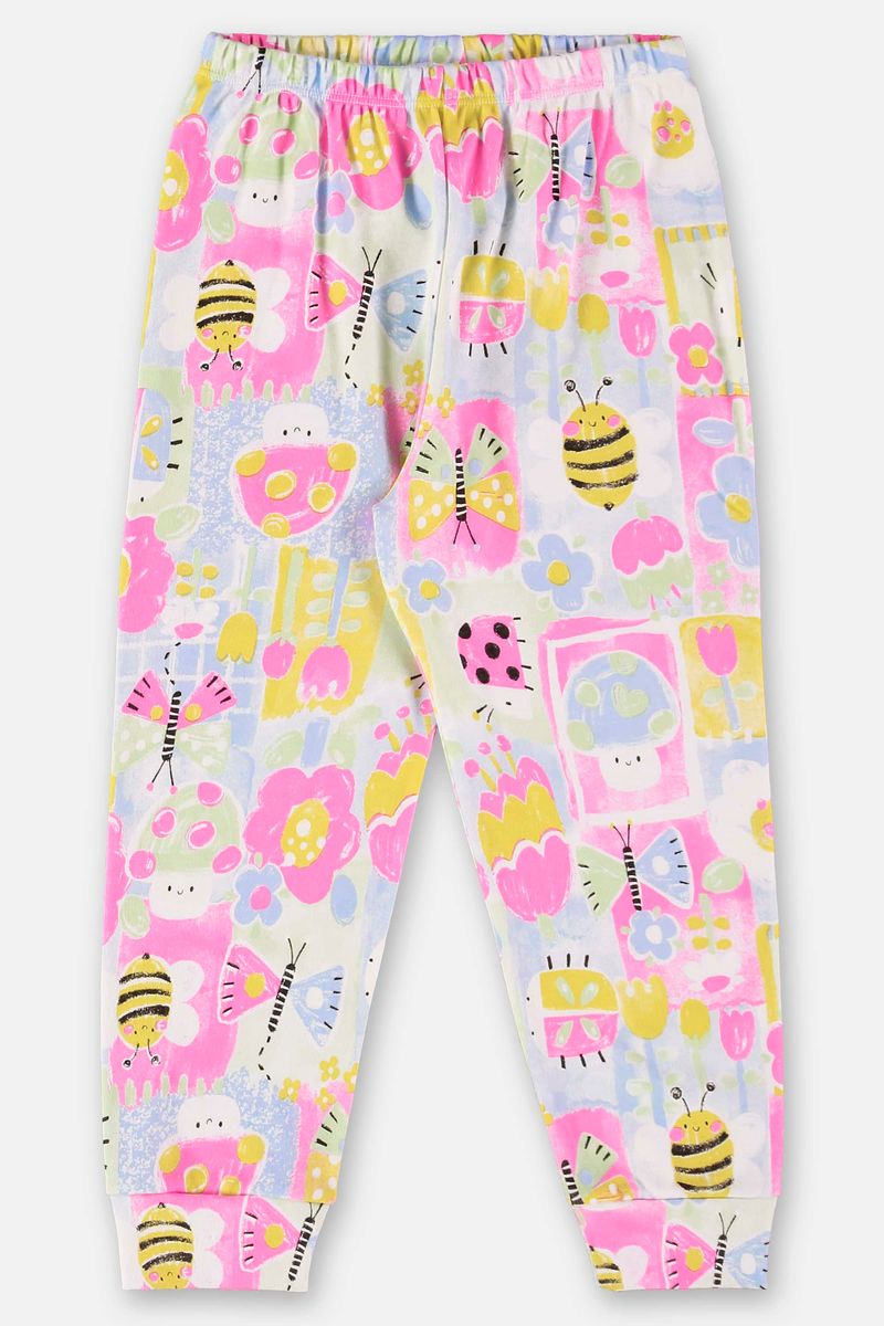 Pijama-Longo-para-Meninas-em-Suedine