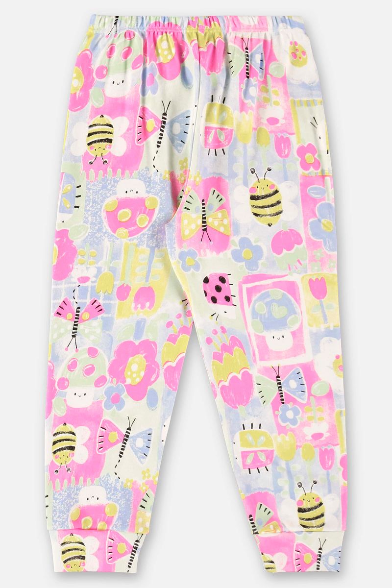 Pijama-Longo-para-Meninas-em-Suedine