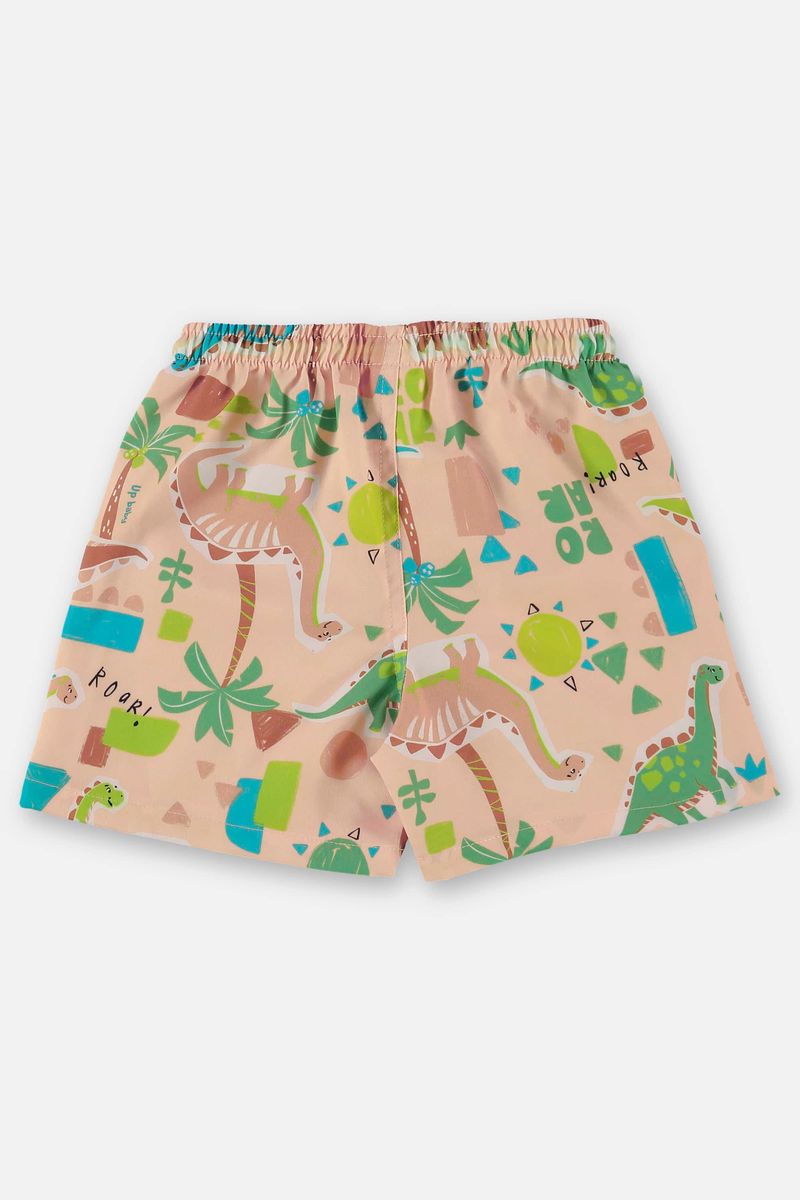 Conjunto-Infantil-para-Menino-com-Regata-e-Bermuda--Branco--Up-Baby