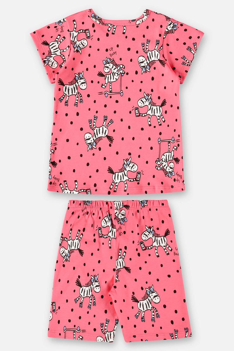 Pijama-Infantil-para-Meninas-com-Blusa-e-Ciclista