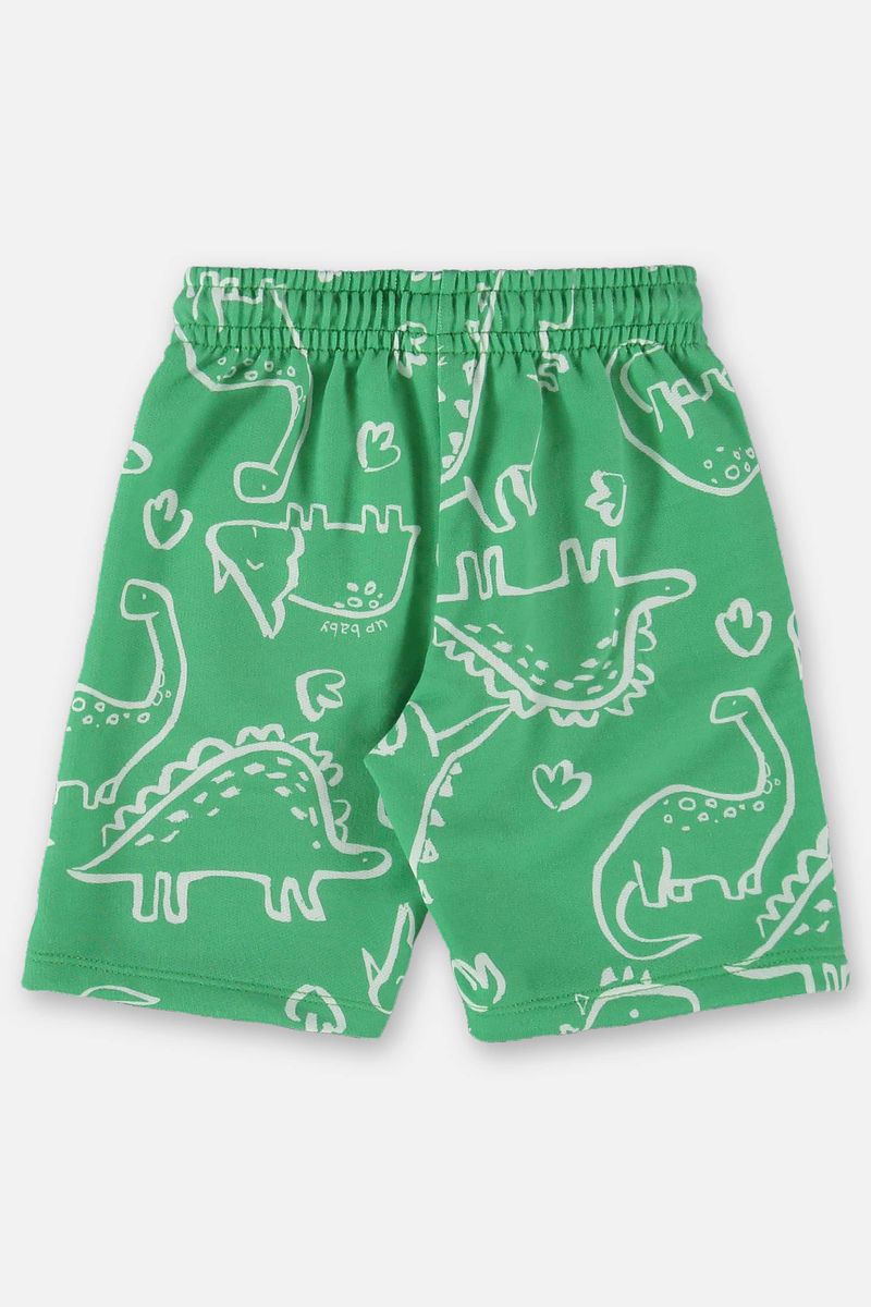 Conjunto-Infantil-para-Menino-com-Bata-e-Bermuda--Branco--Up-Baby