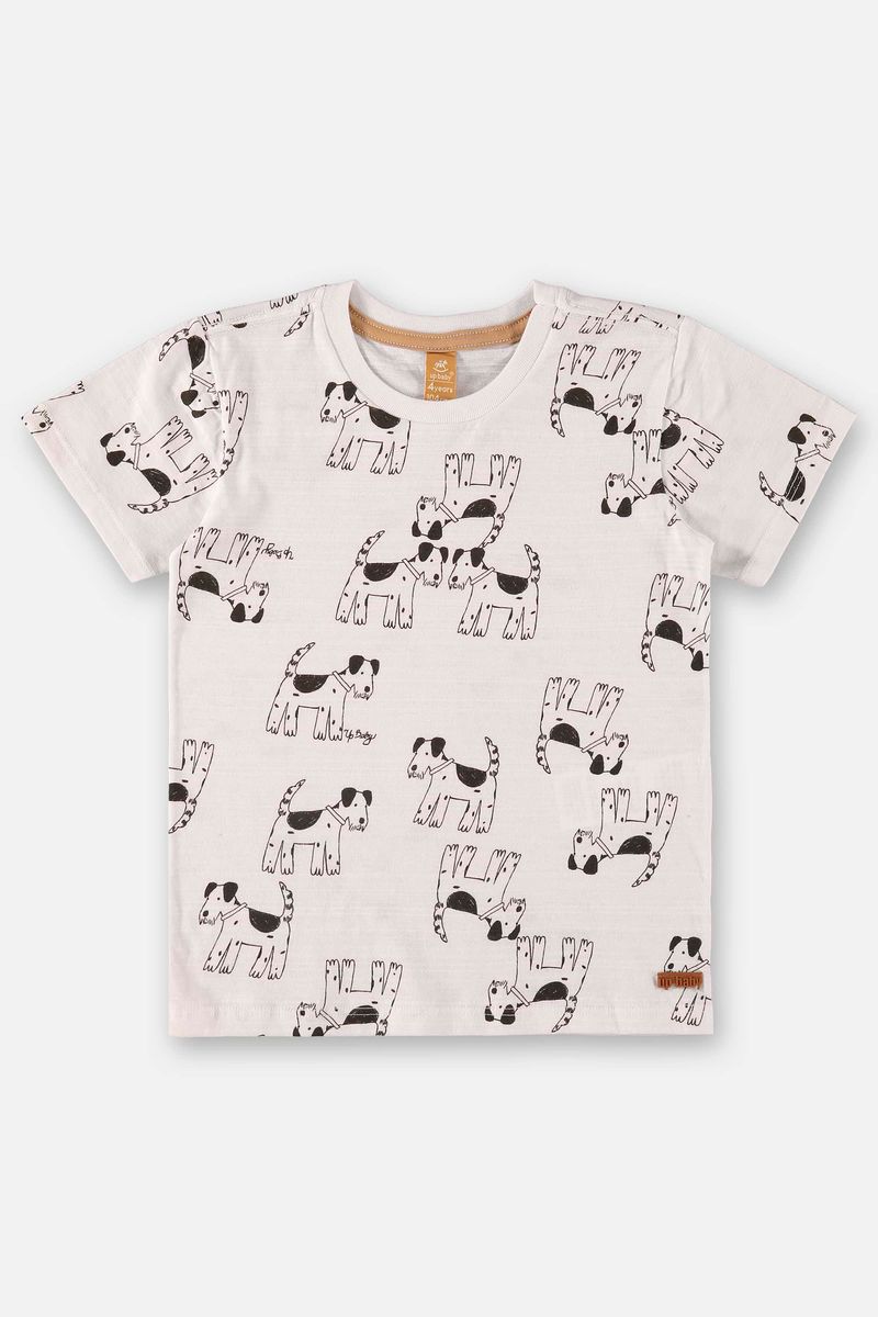 Camiseta-em-Meia-Malha-Flame-Infantil-para-Menino--Off-White--Up-Baby