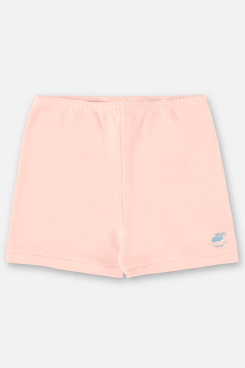 Short Unissex Essentials Básico para Bebê (Rosa Claro) Up Baby