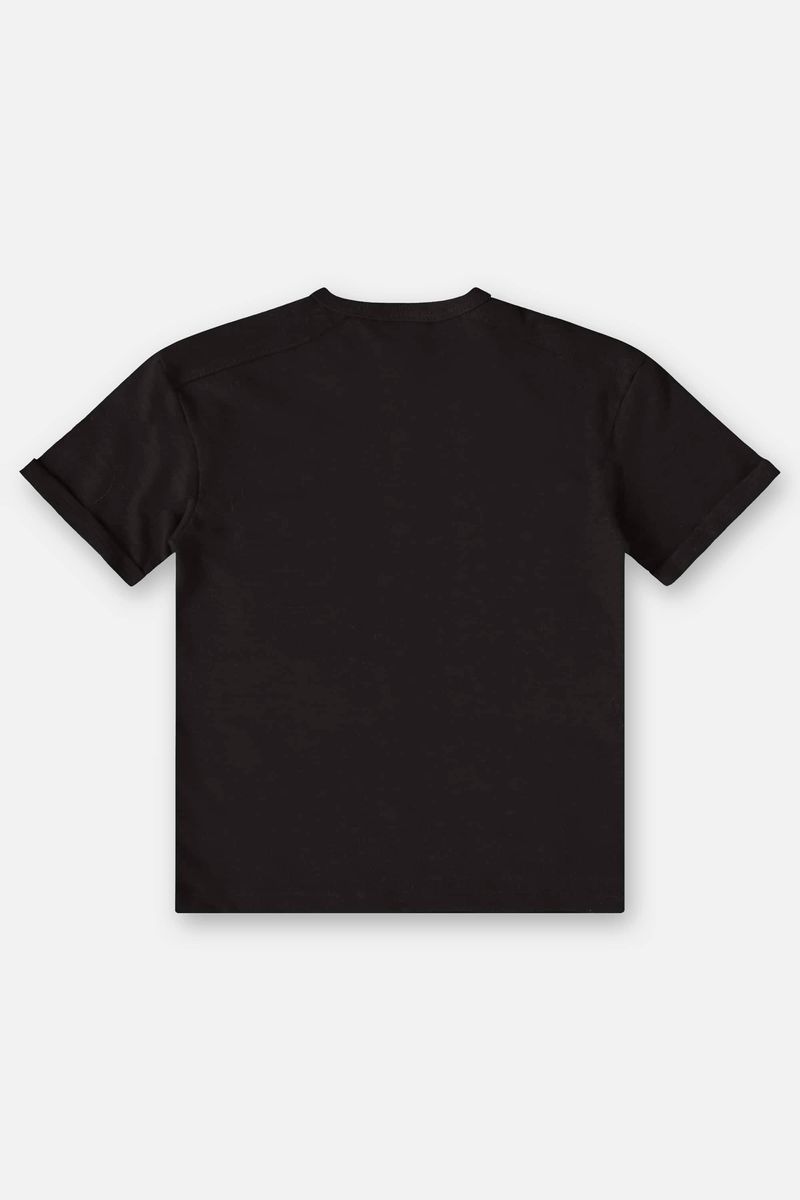 Conjunto-Infantil-para-Menino-com-Camiseta-e-Bermuda--Preto--Up-Baby