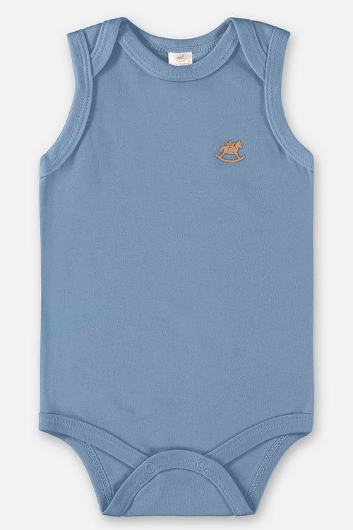 Body Unissex Essentials Básico para Bebê (Azul) Up Baby