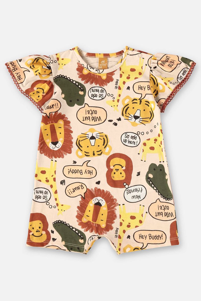 Macaquinho-e-Faixa-de-Cabelo-para-Bebe-Menina--Bege--Up-Baby