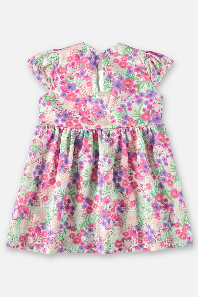 Vestido-Floral-para-Bebe-em-Tecido-Galles--Rosa--Up-Baby