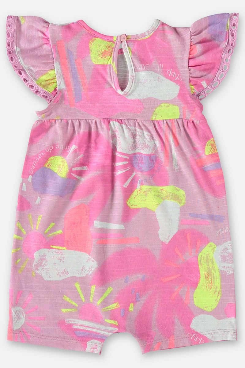 Macaquinho-e-Faixa-de-Cabelo-para-Bebe-Menina--Rosa--Up-Baby