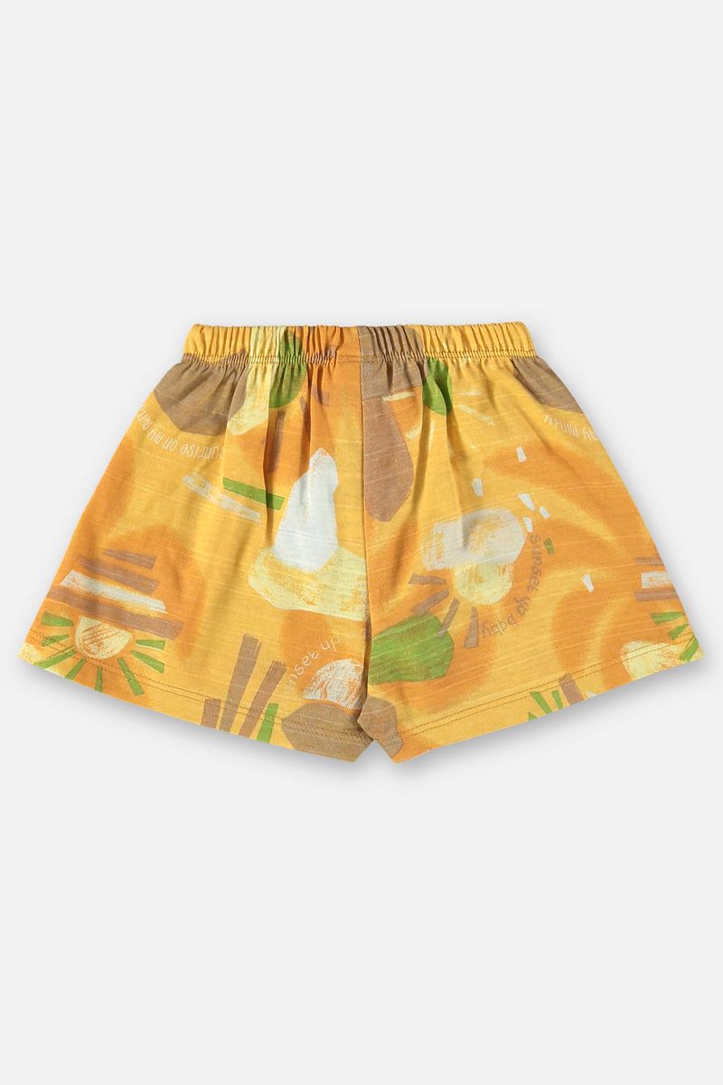 Conjunto-para-Bebe-Menina-com-Bata-e-Short--Amarelo--Up-Baby