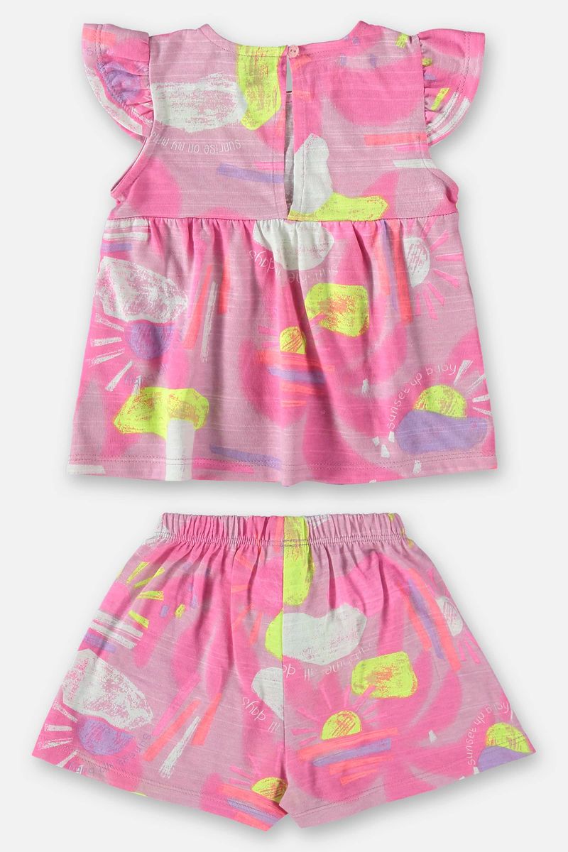 Conjunto-para-Bebe-Menina-com-Bata-e-Short--Rosa--Up-Baby