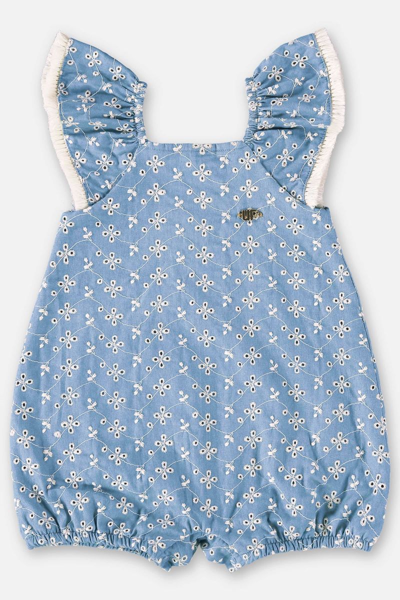 Macaquinho-Banho-de-Sol-para-Bebe-Menina-em-Laise--Azul--Up-Baby