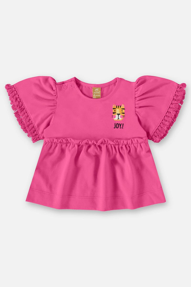 Conjunto-para-Bebe-Menina-com-Bata-e-Shorts-Saia--Rosa-Pink--Up-Baby
