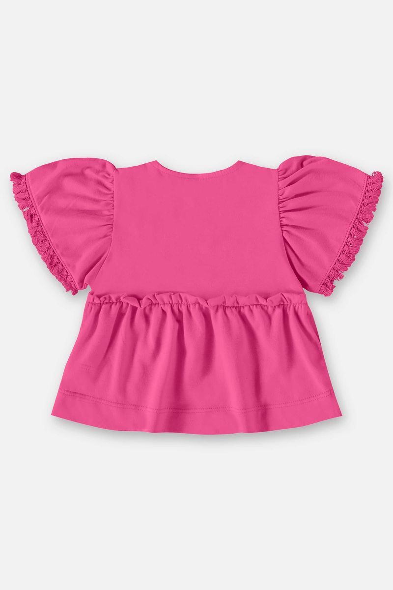 Conjunto-para-Bebe-Menina-com-Bata-e-Shorts-Saia--Rosa-Pink--Up-Baby
