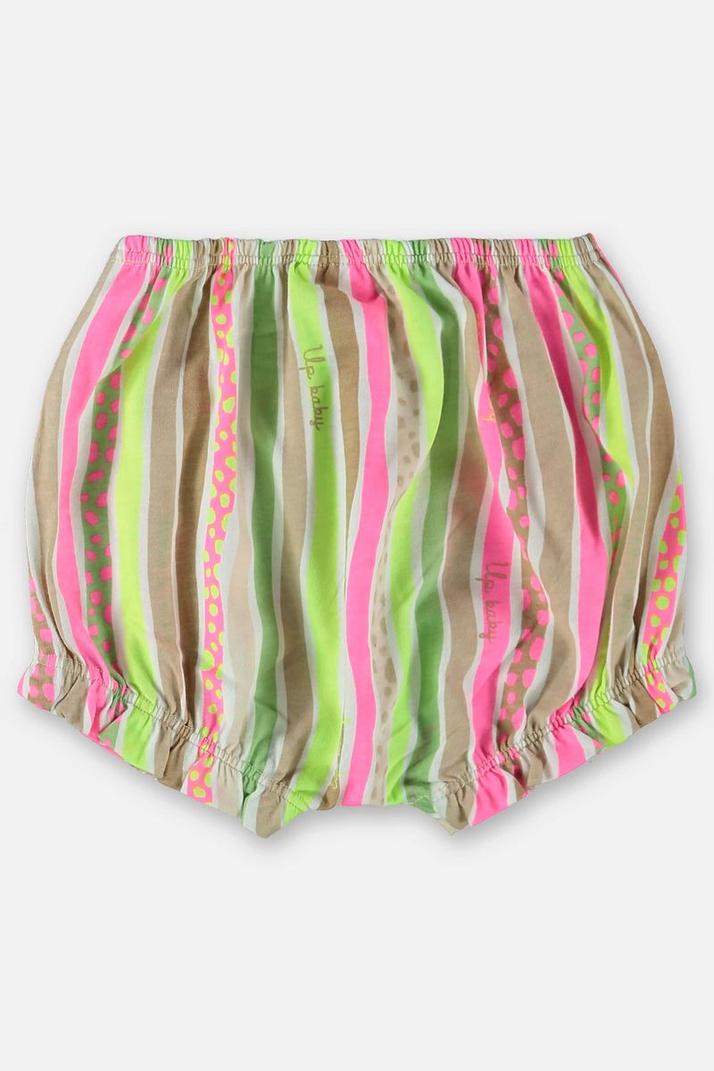 Conjunto-para-Bebe-Menina-com-Vestido-e-Calcinha--Bege--Up-Baby