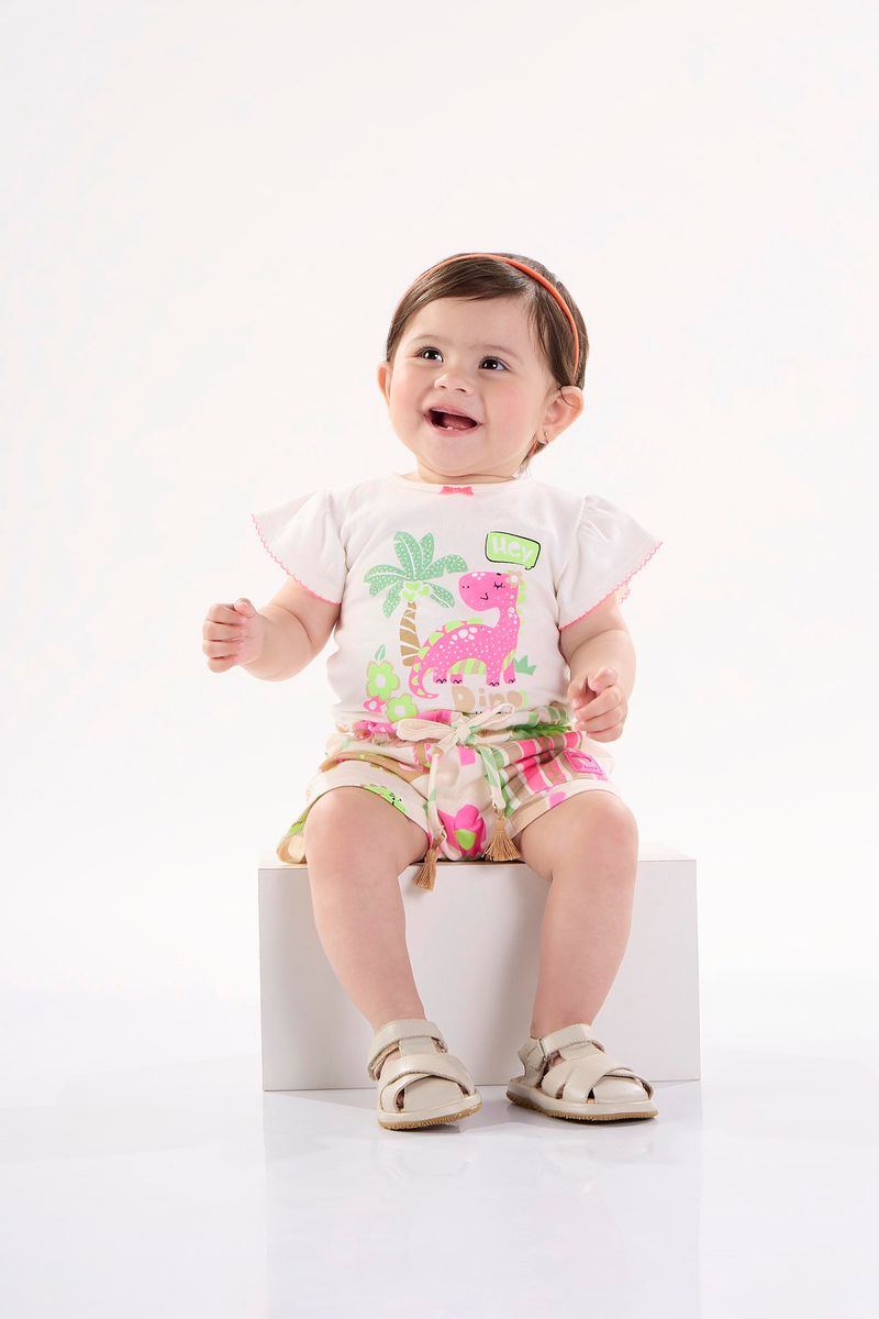 Conjunto-para-Bebe-Menina-com-Body-e-Short--Off-White--Up-Baby