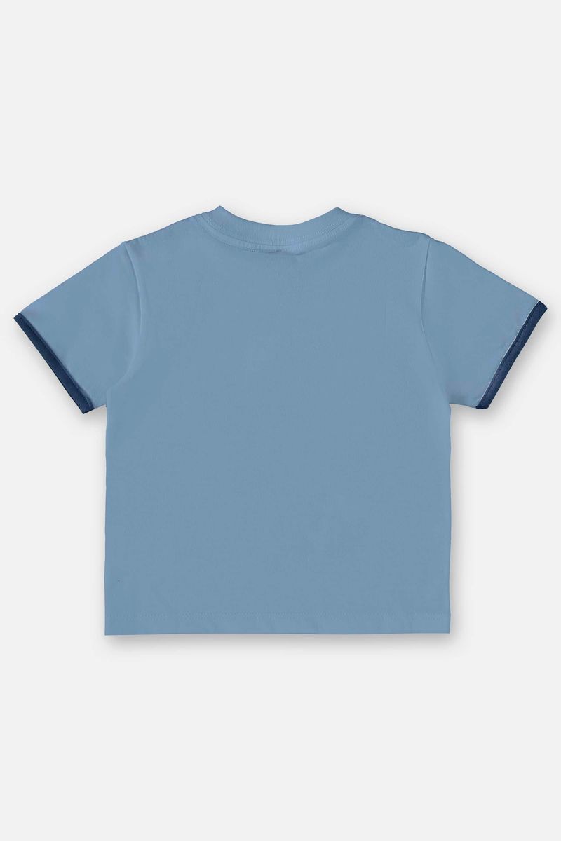 Conjunto-para-Bebe-Menino-com-Camiseta-e-Bermuda--Azul--Up-Baby