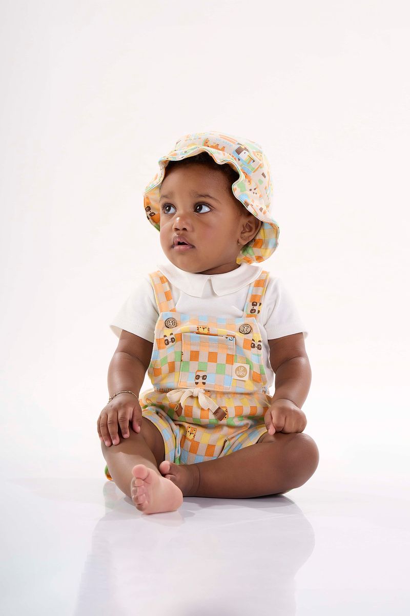 Bucket-Hat-Comfy-Unissex-para-Bebe-em-Suedine