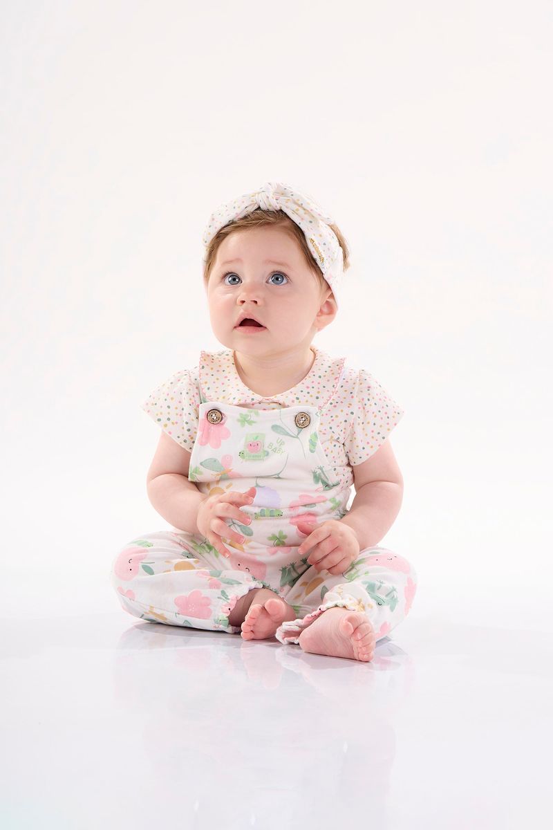 Conjunto-Comfy-para-Bebe-Menina-com-Jardineira-e-Body