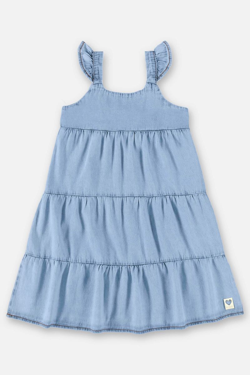 Vestido-Infantil-Manga-Curta-em-Jeans--Azul--Up-Baby