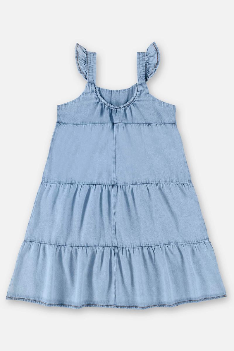 Vestido-Infantil-Manga-Curta-em-Jeans--Azul--Up-Baby