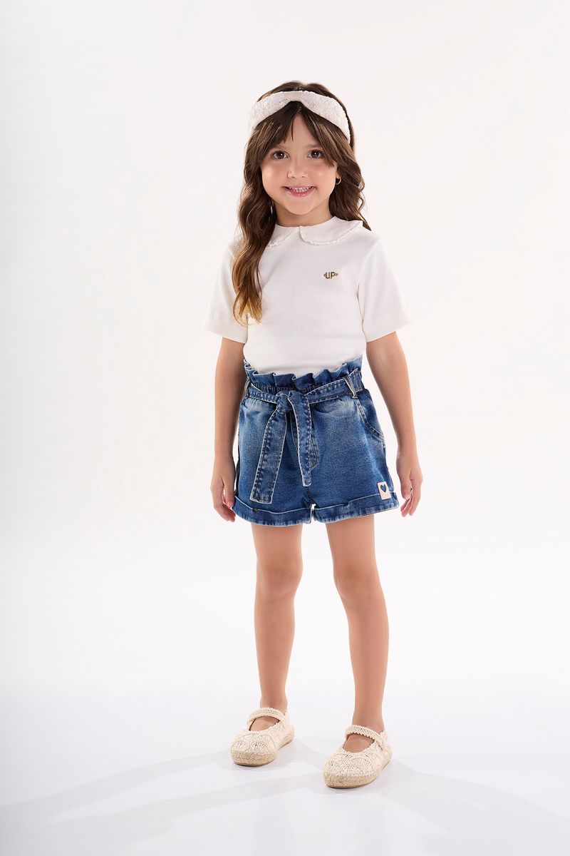 Short-Infantil-para-Menina-em-Jeans--Azul-Marinho--Up-Baby