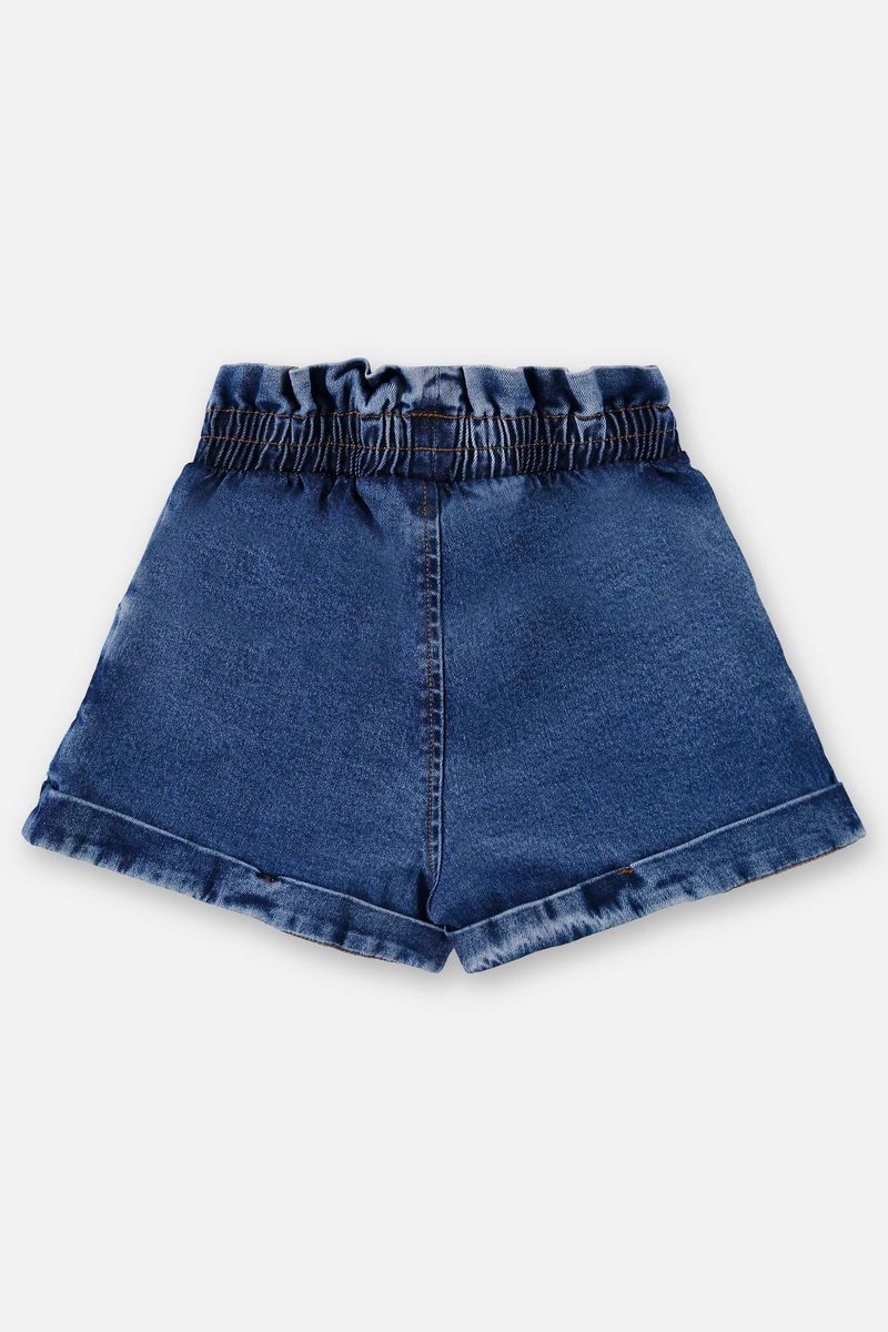 Short-Infantil-para-Menina-em-Jeans--Azul-Marinho--Up-Baby