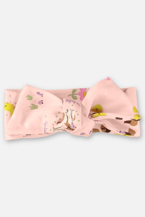 Faixa Essentials para Bebê Menina em Suedine (Rosa Claro) Up Baby