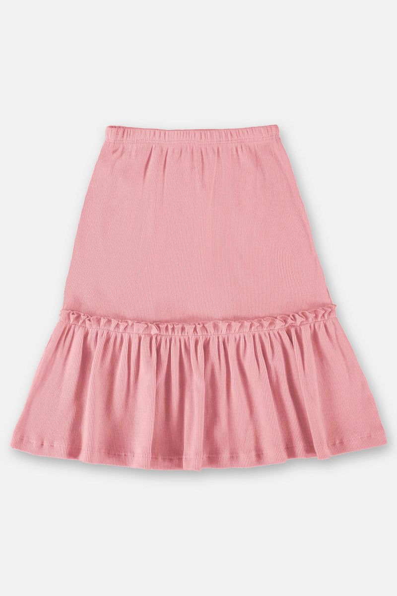 Conjunto-Infantil-Nature-para-Menina-com-Bata-e-Saia--Rosa--Up-Baby