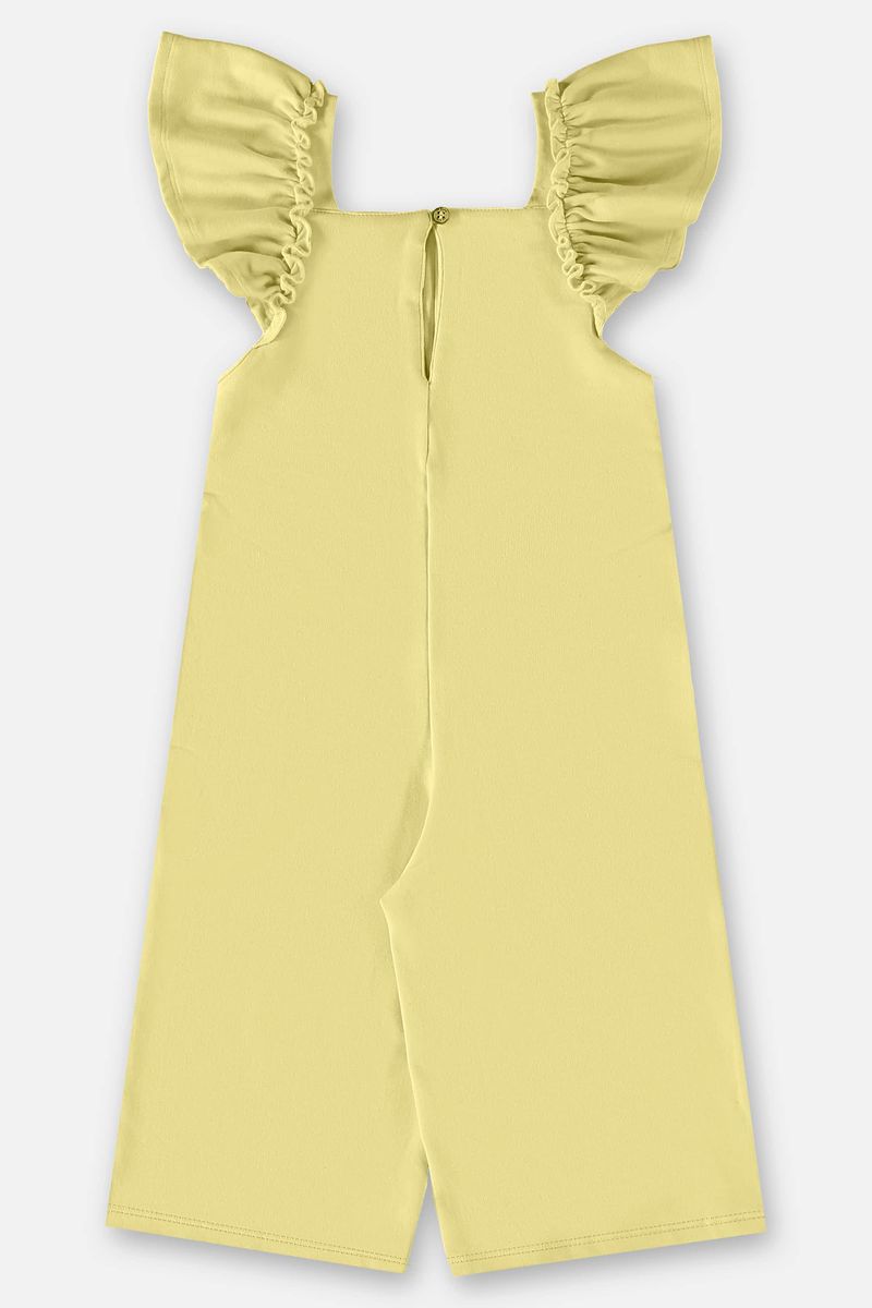 Macacao-Infantil-para-Menina-em-Molecotton--Amarelo--Up-Baby