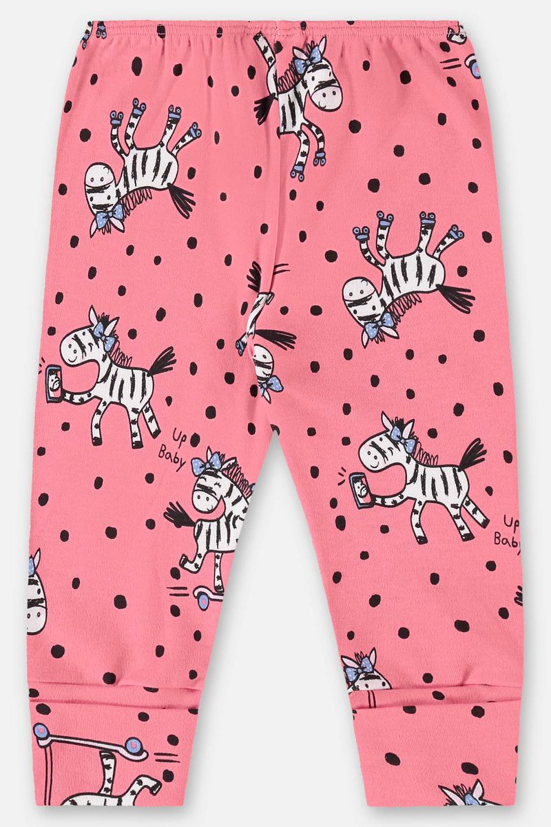 Calca-Essentials-para-Bebe-Menina-em-Suedine