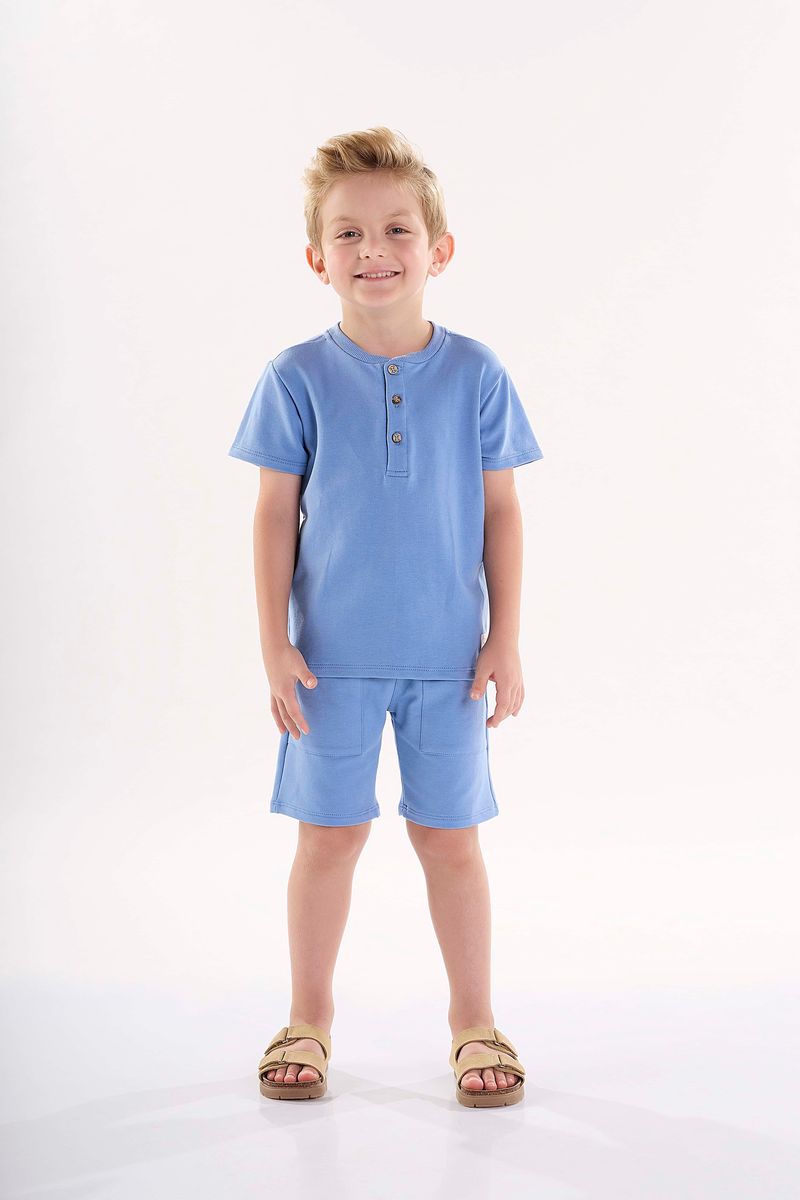 Conjunto-Infantil-para-Meninos-com-Camiseta-e-Bermuda