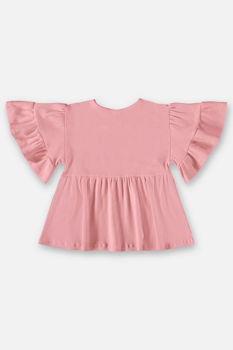 Conjunto-Infantil-para-Menina-com-Blusa-e-Shorts--Rosa--Up-Baby
