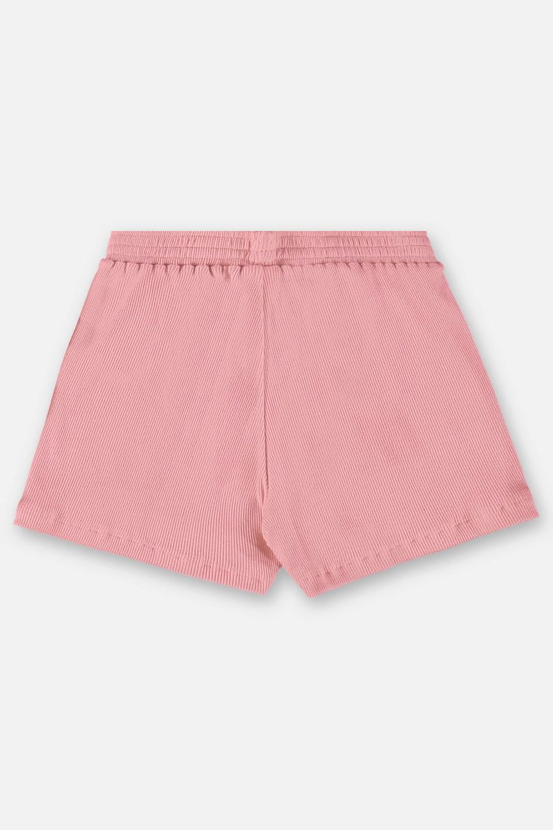 Conjunto-Infantil-para-Menina-com-Blusa-e-Shorts--Rosa--Up-Baby