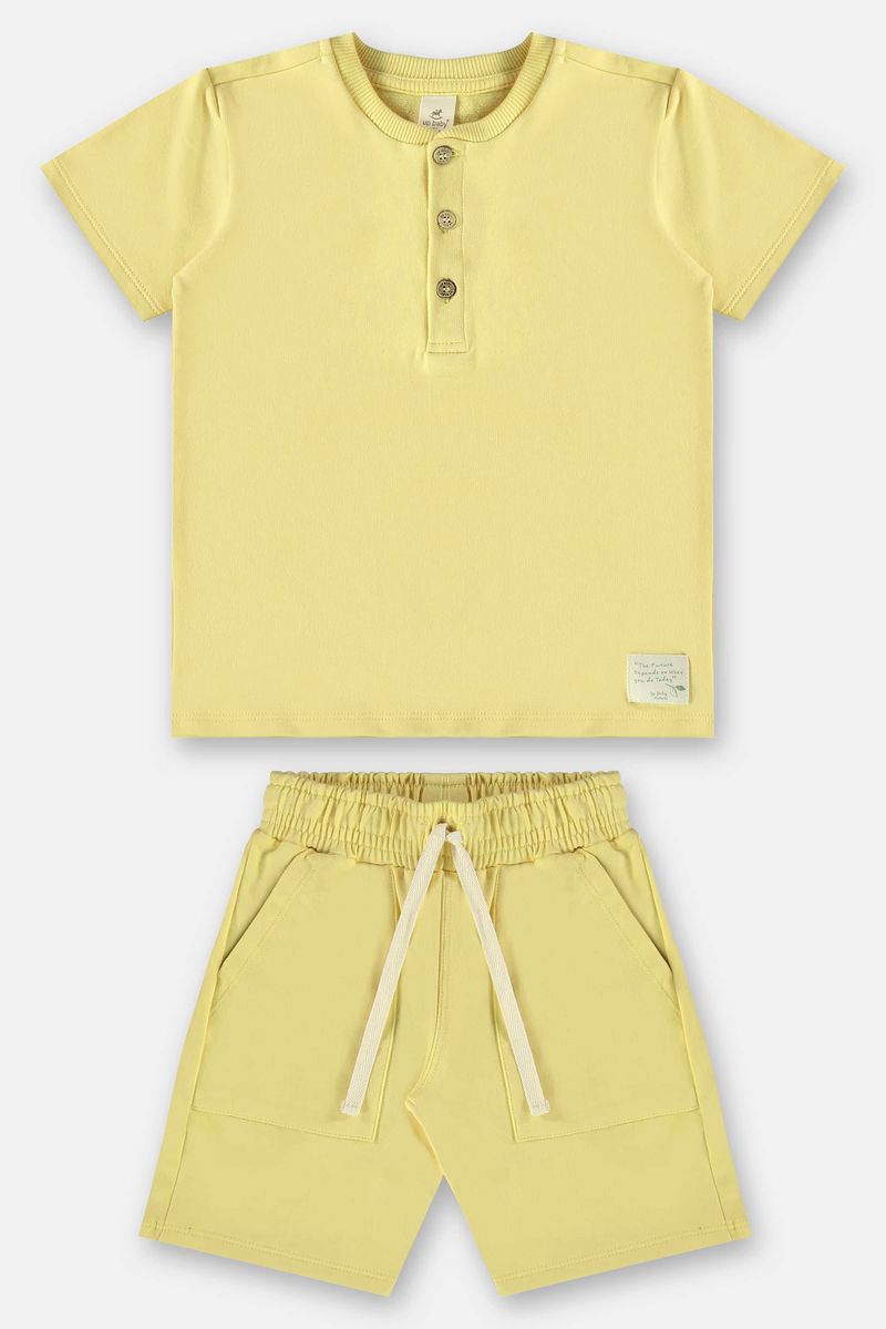 Conjunto-Infantil-para-Meninos-com-Camiseta-e-Bermuda