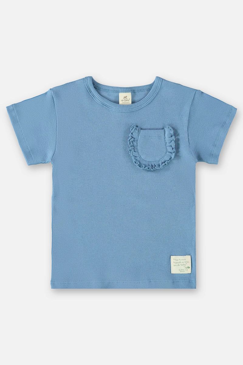 Blusa-Infantil-Nature-para-Menina-em-Ribana-Canelada--Azul--Up-Baby