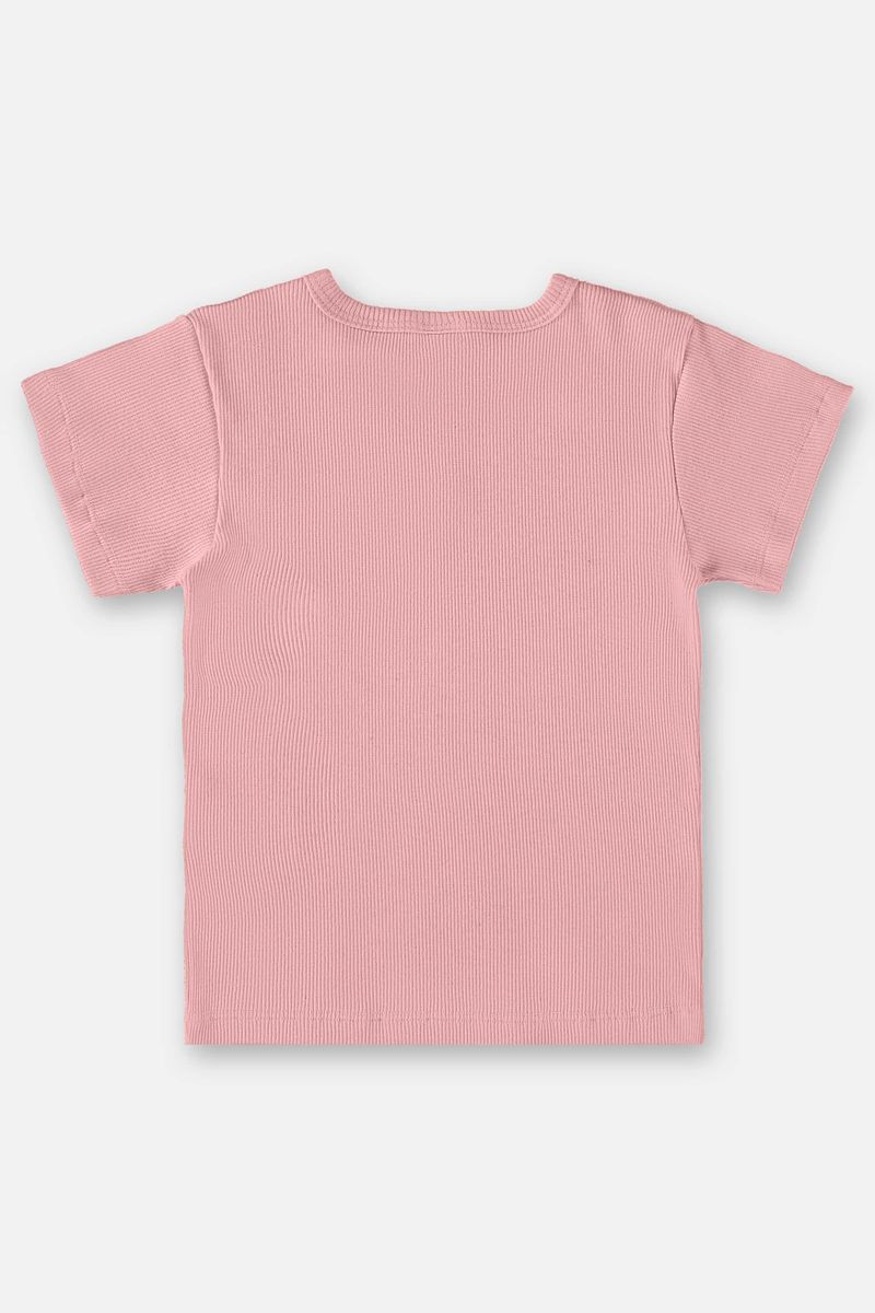 Blusa-Infantil-Nature-para-Menina-em-Ribana-Canelada--Rosa--Up-Baby