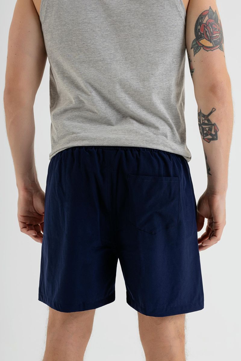 Shorts-Masculino-em-Microfibra-Azul