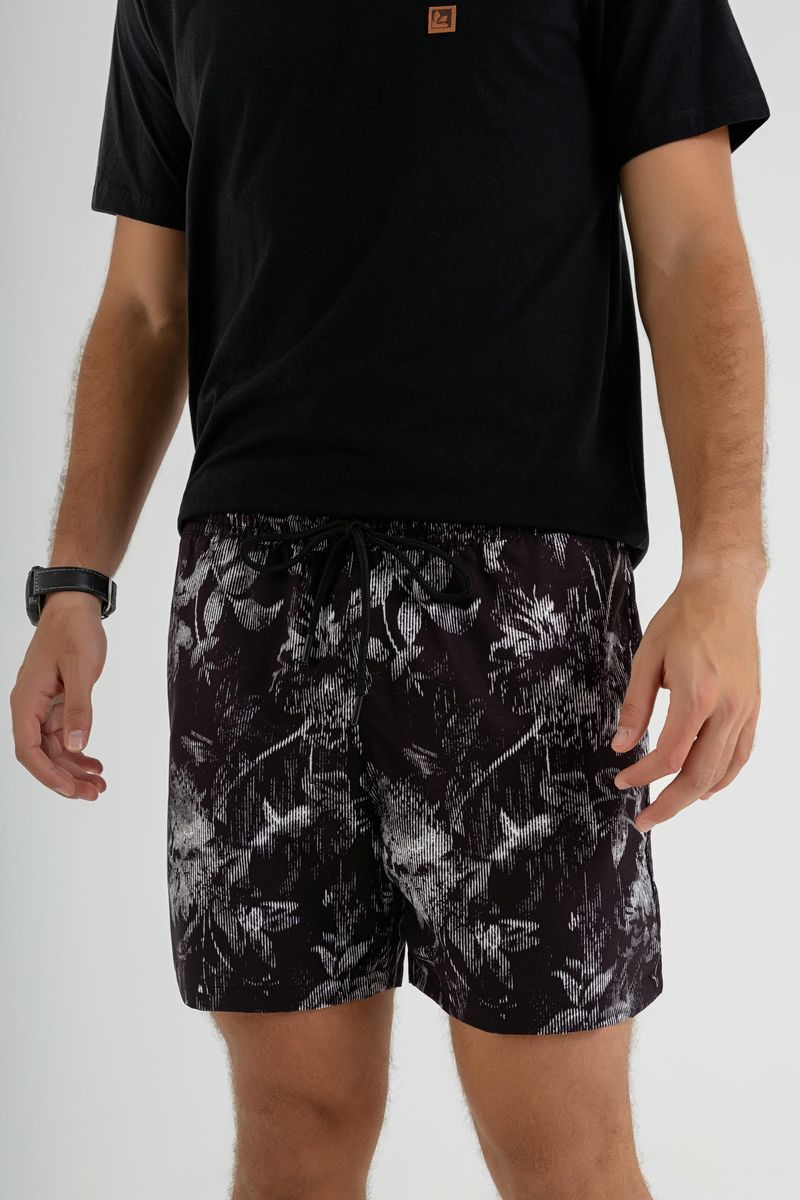 Shorts-Masculino-em-Microfibra-Preto