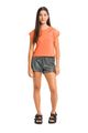 Blusa-Juvenil-com-Strass-para-Menina-Laranja-Gloss