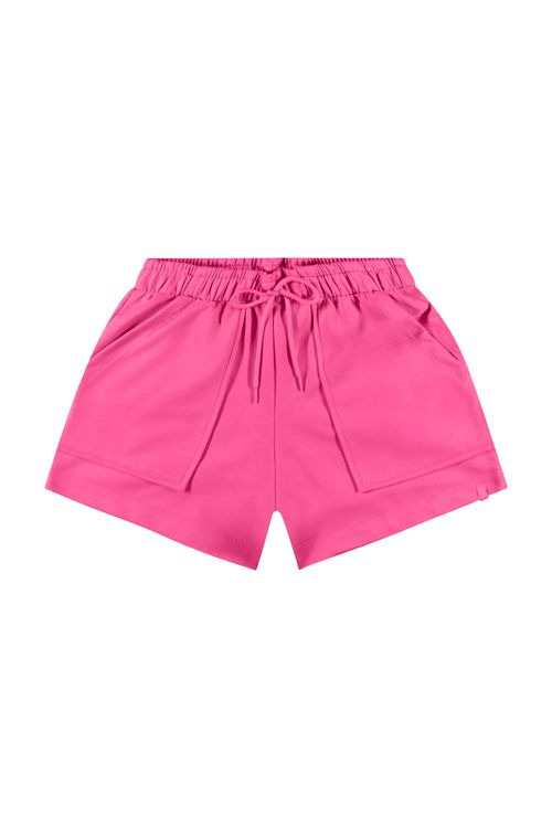 Short Juvenil para Menina (Rosa Pink) Gloss