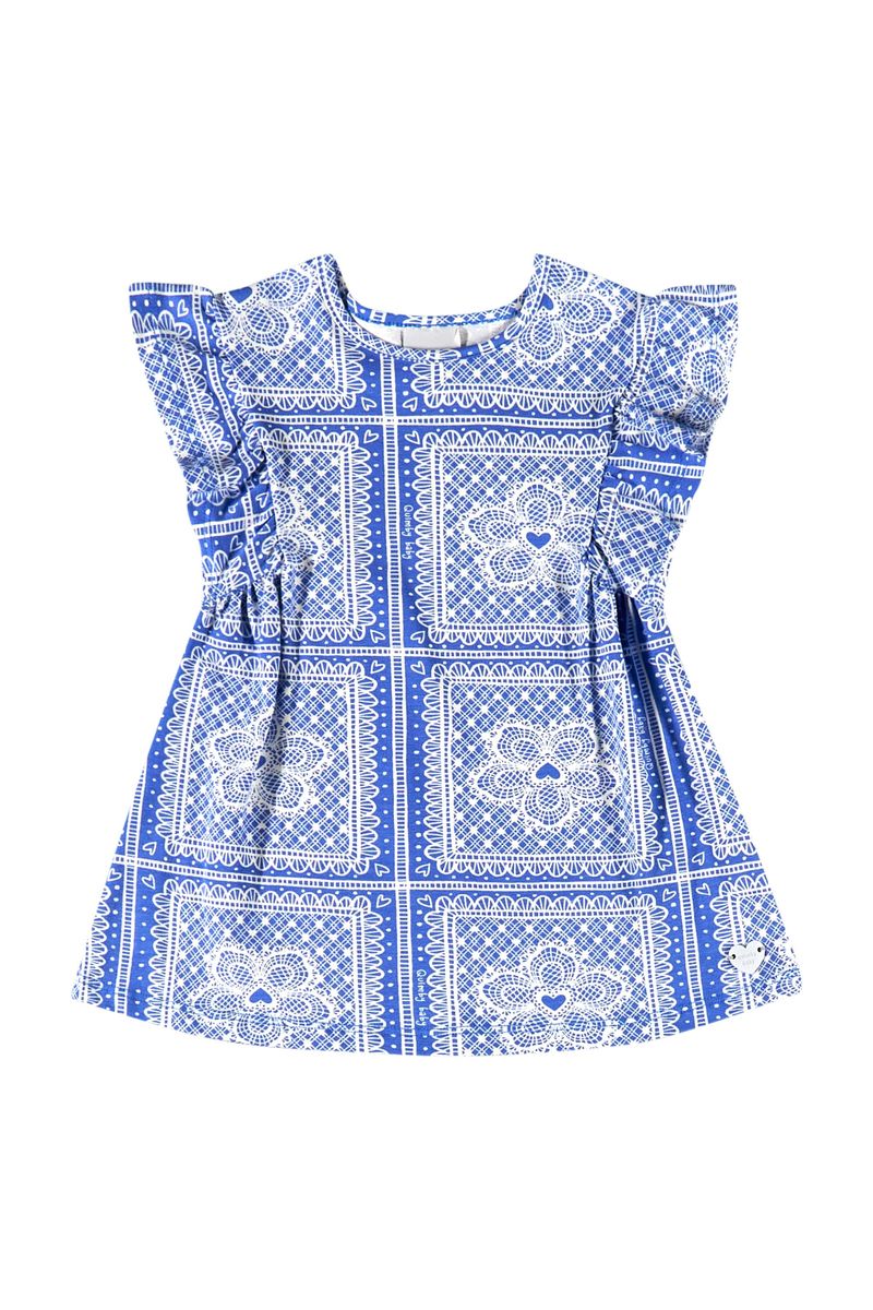 Vestido-Estampado-para-Bebe-Menina-Azul