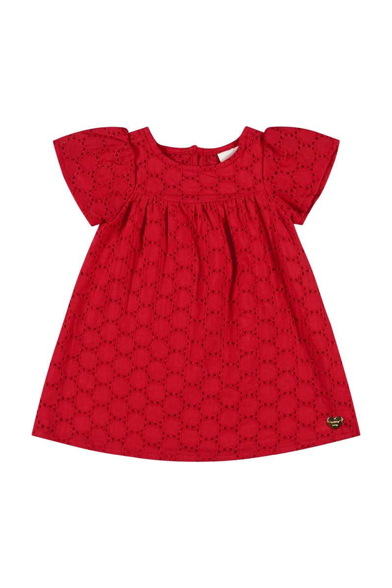 Vestido-em-Tecido-Laise-para-Bebe-Menina-Vermelho