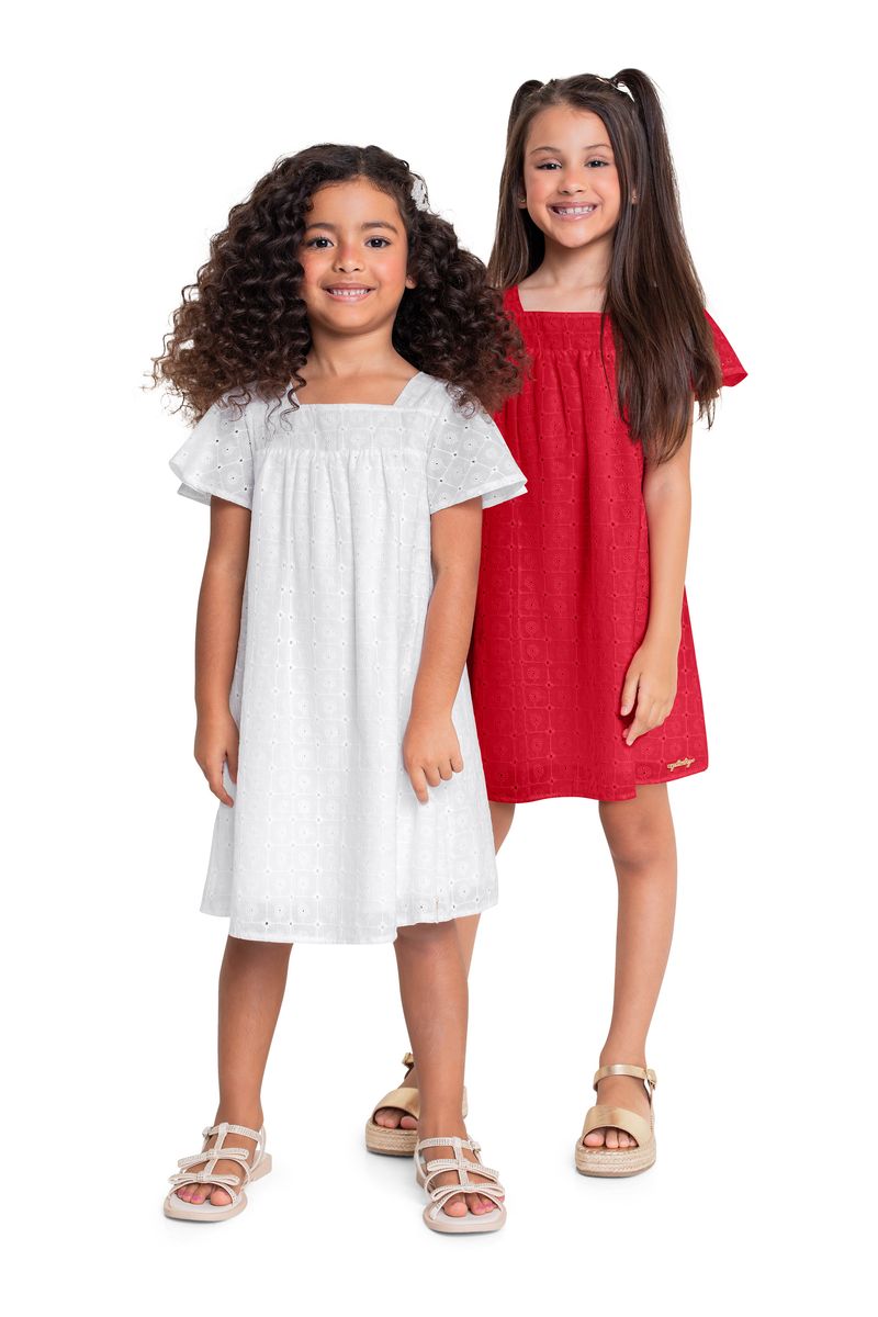 Vestido-Infantil-em-Laise-para-Menina-Branco