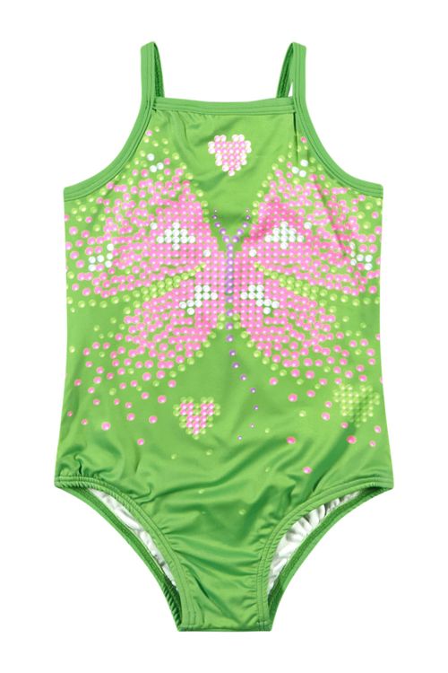 Maiô Infantil Estampado em Malha FPS +50 (Verde) Quimby