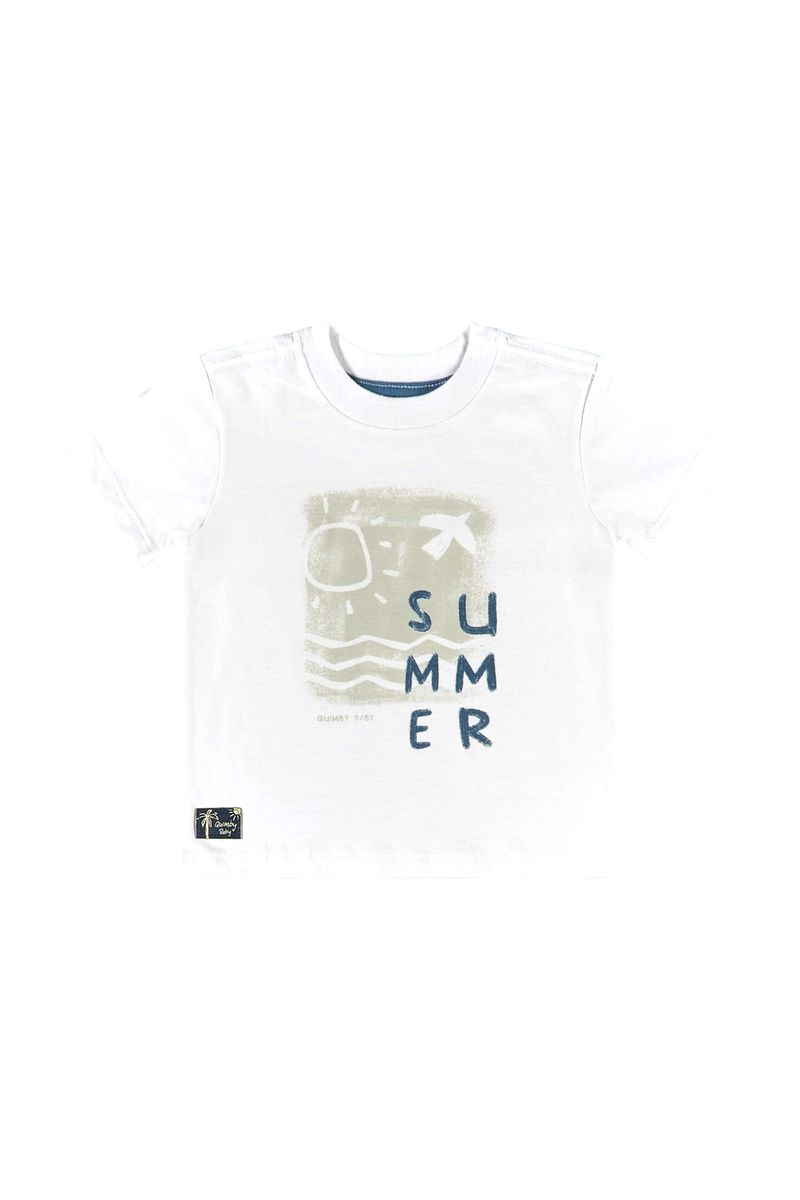 Conjunto-com-Camiseta-Verao-e-Bermuda-para-Bebe-Menino-Branco