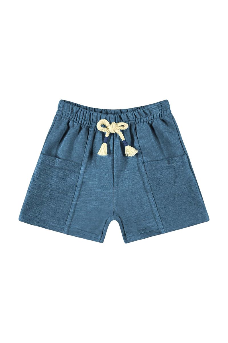 Conjunto-com-Camiseta-Verao-e-Bermuda-para-Bebe-Menino-Branco