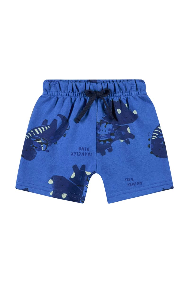 Conjunto-com-Camiseta-e-Bermuda-de-Dinossauro-para-Bebe-Menino-Azul-Marinho