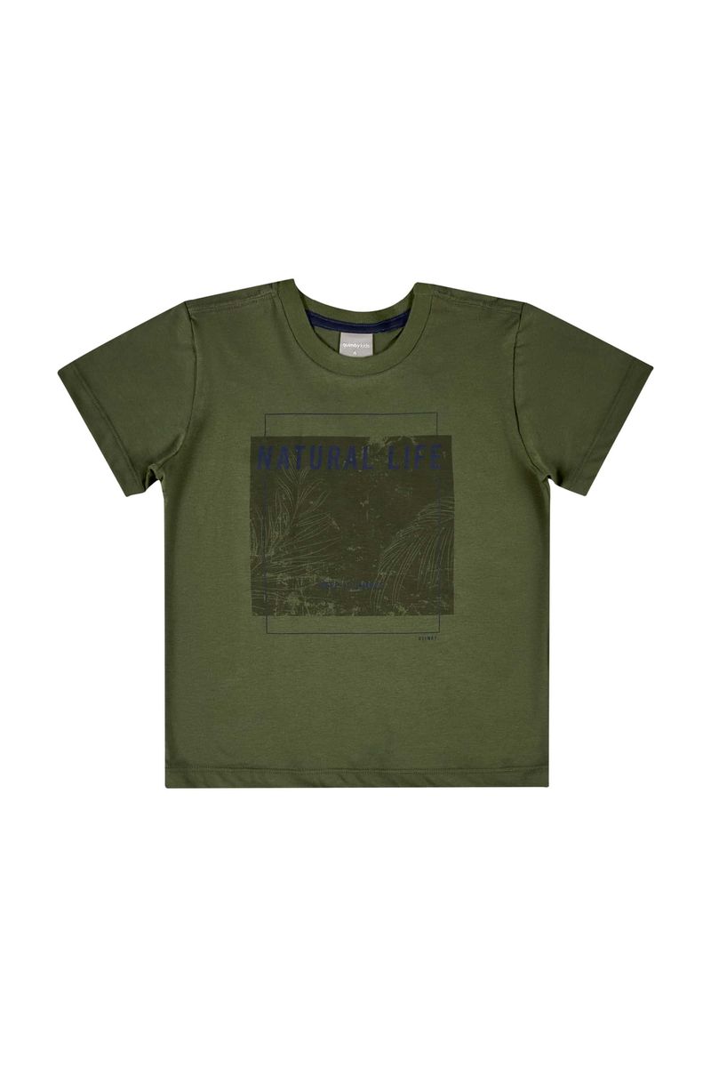 Camiseta-Infantil-para-Menino-Verde