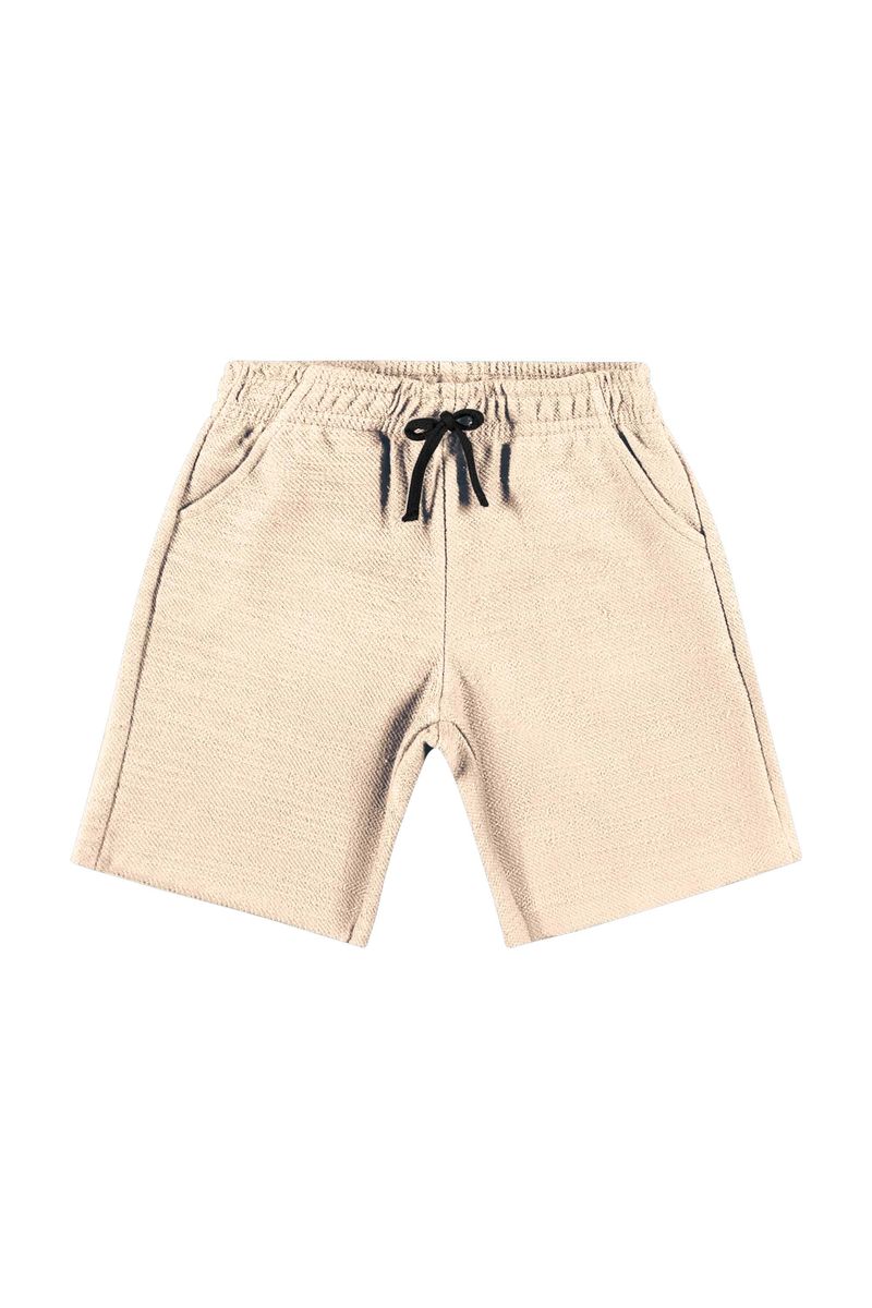 Conjunto-Infantil-com-Camiseta-e-Bermuda-para-Menino-Preto