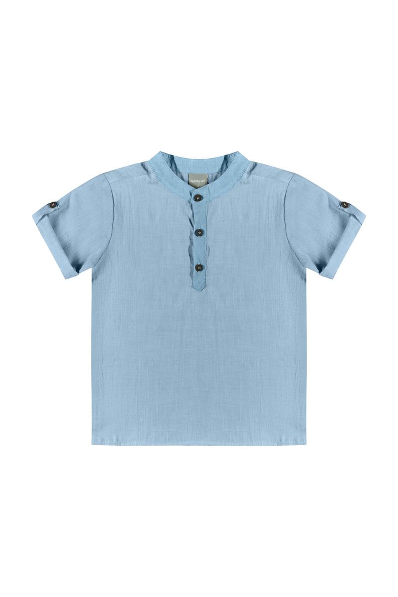 Conjunto-Infantil-com-Bata-e-Bermuda-para-Menino-Azul